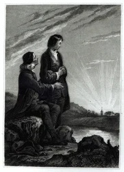 Illustration för "Emile" av Jean-Jacques Rousseau (1712-78)